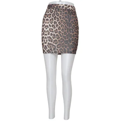 Jupe (Marron, Noir) de NLY One Élasthane, Polyester