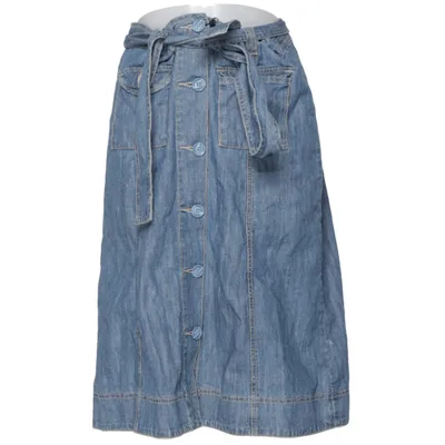 Jeanskjol (Blå) från Time Bomull