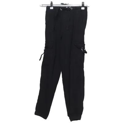 Cargo pants (Black) from Primark Cares Cotton, Elastane