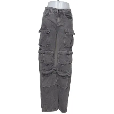 Pantalon cargo (Gris) de The Wardrobe Coton, Polyester, Viscose
