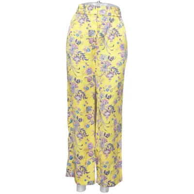 Pantalon (Jaune, Multicolore) de Morris Lady Soie