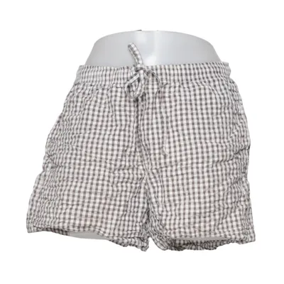 Pyjamashorts (Grijs, Wit) van Uniqlo Katoen