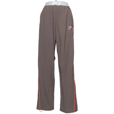 Träningsbyxor (Brun) från Gymshark Elastan, Polyamid