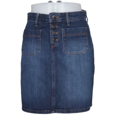 Jeanskjol (Blå) från Wrangler Bomull, Elastan