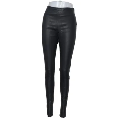 Leren broek (Zwart) van Plus Fine Leer
