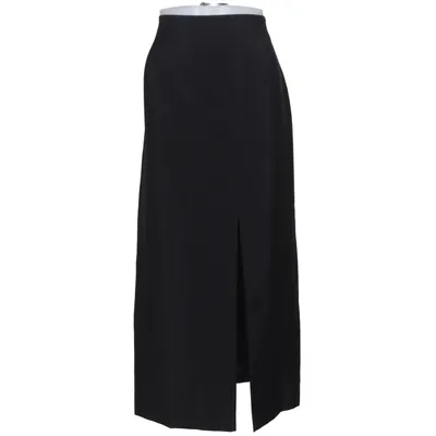 Långkjol (Svart) från Escada Mohair, Ull