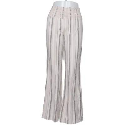 Palazzo broek (Beige, Zwart) van Irie Wash Linnen, Viscose