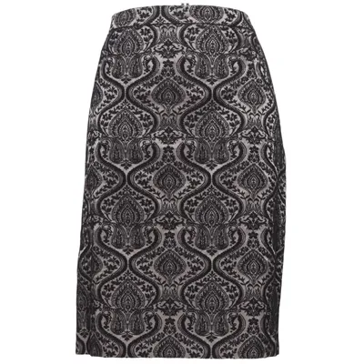 Kjol (Svart, Beige) från Pompöös Bomull, Elastan, Polyester