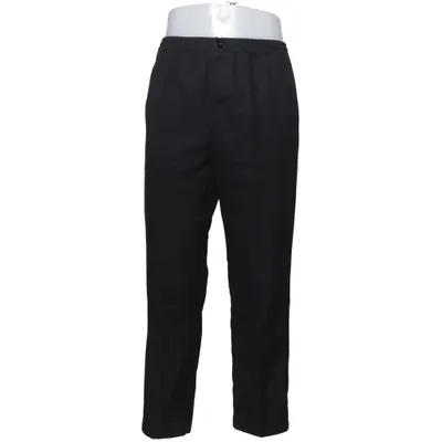 Pants (Black) from Stüssy Polyester, Wool