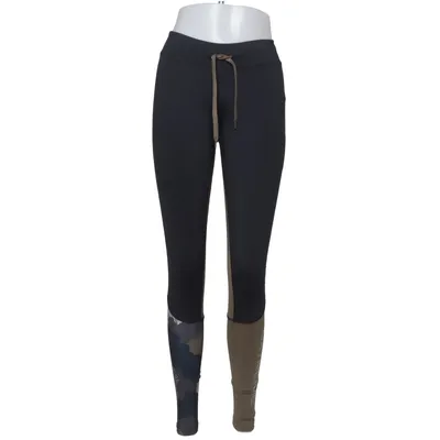 Træningsleggings (Sort, Grøn) fra OTP Extreme Elastan, Polyester