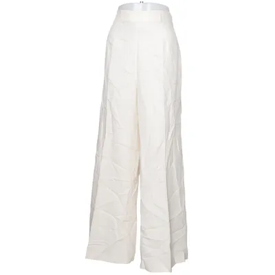 Palazzo pants (Beige) from Lindex Cotton, Linen, Lyocell