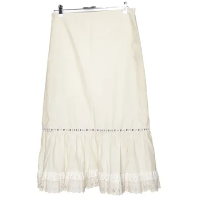 Kjol (Beige) från Jean Lee Bomull, Polyester