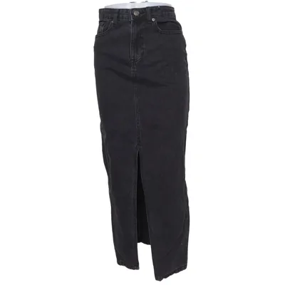 Jeanskjol (Svart) från Don't Think Twice Bomull