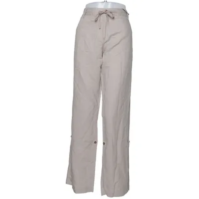 Pants (Beige) from Living Crafts Cotton, Linen