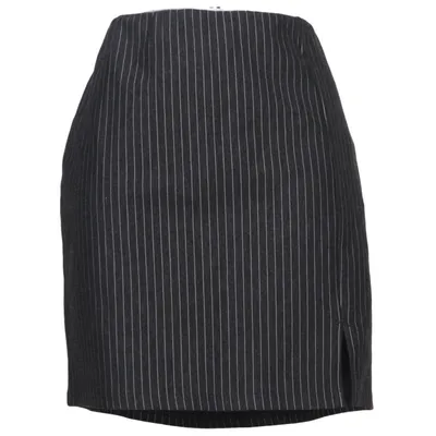 Jupe (Gris) de Stories Élasthane, Polyester, Viscose