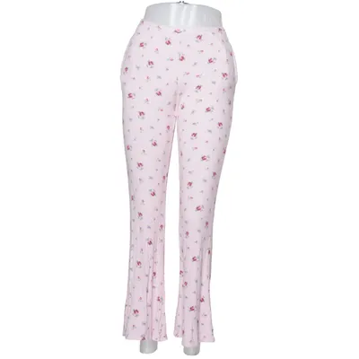 Pyjamahose (Pink, Mehrfarbig) von Primark Elasthan, Viskose