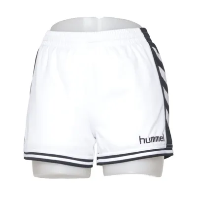 Träningsshorts (Vit, Svart) från Hummel Polyester
