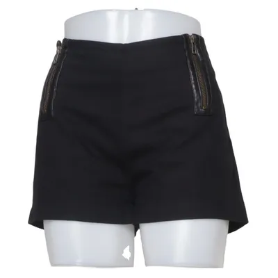 Shorts (Black) from Rika Cotton, Leather