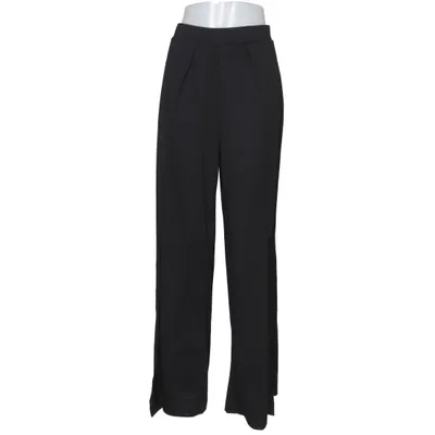 Pantalon portefeuille (Noir) de Shein Curve Élasthane, Polyester, Viscose
