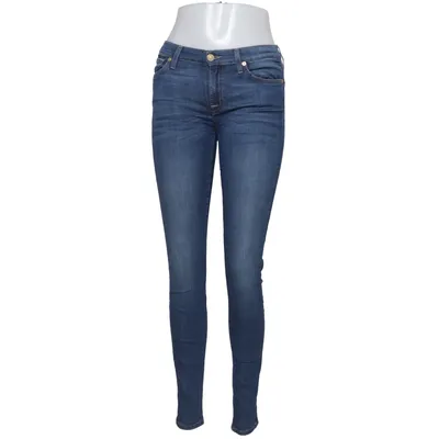Jean (Bleu) de 7 for All Mankind Coton, Élasthane, Lyocell, Polyester