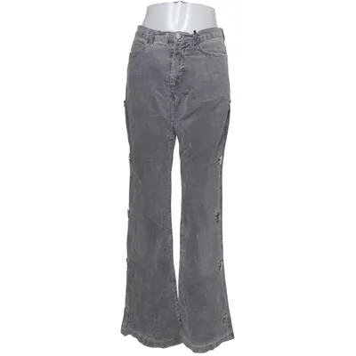 Corduroy pants (Gray) from Bianca Maria Caselli