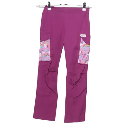Pantalon cargo (Violet, Multicolore) de Babauba Coton, Élasthane