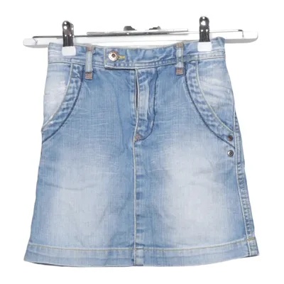 Jupe en jean (Bleu) de H&M Dubster Coton