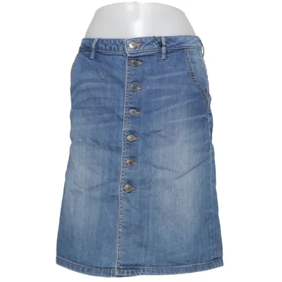 Jeanskjol (Blå) från ESPRIT Denim Bomull, Elastan, Polyester