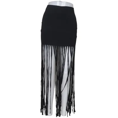 Maxi nederdel (Sort) fra Lise Sandahl Elastan, Viscose
