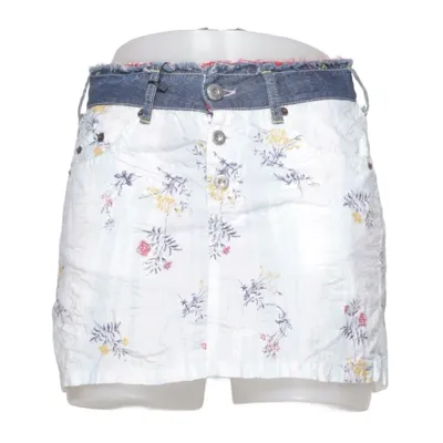 Skirt (White, Blue, Multicolored) from Replay & Sons Cotton