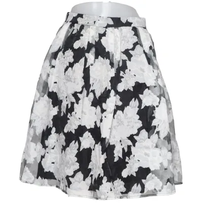 Skirt (Black, White, Multicolored) from Forever 21 Contemporary Polyester