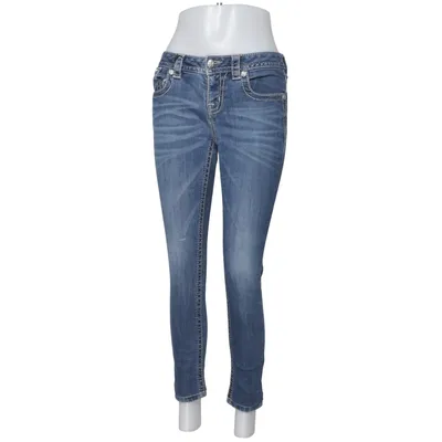 Jeans (Blue, Multicolored) from Miss Me Cotton, Elastane, Polyester, Viscose