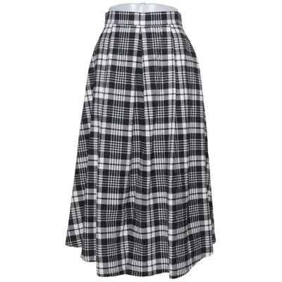 Nederdel (Sort, Hvid) fra OVS Bomuld, Polyester