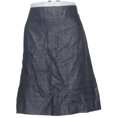 Kjol (Grå) från Newhouse Acetat, Linne