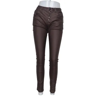 Jeans (Braun) von Place du Jour Baumwolle, Elasthan