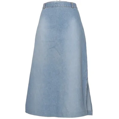 Denim skirt (Blue) from Deluca Cotton, Elastane