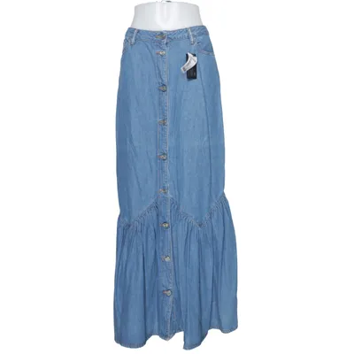 Jeanskjol (Blå) från Ganni Lyocell, Ekologisk bomull