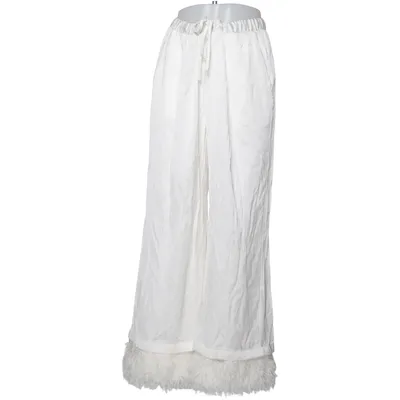 Palazzo pants (White) from Lindex Cotton, Polyester
