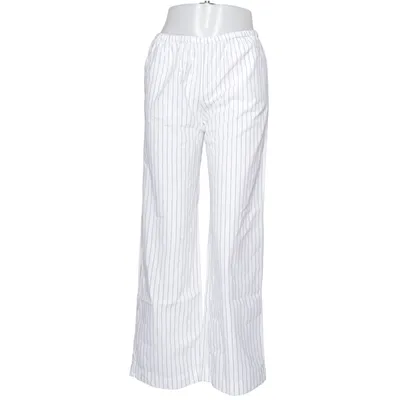 Pajama pants (White, Black) from Zara Cotton