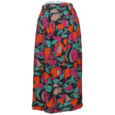 Wrap skirt (Black, Multicolored) from Liebling Viscose