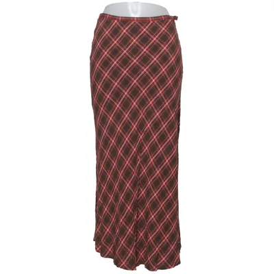 Långkjol (Brun, Röd, Vit) från Casual by Lindex Viskos