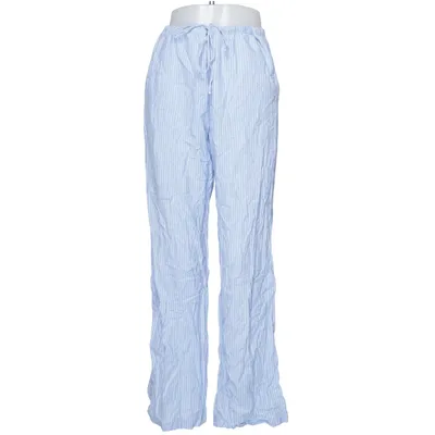Pajama pants (Blue, White) from Premium Quality Gina Tricot Cotton, Linen