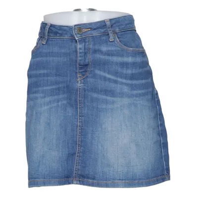 Jeanskjol (Blå) från ESPRIT Denim Bomull, Elastan, Polyester