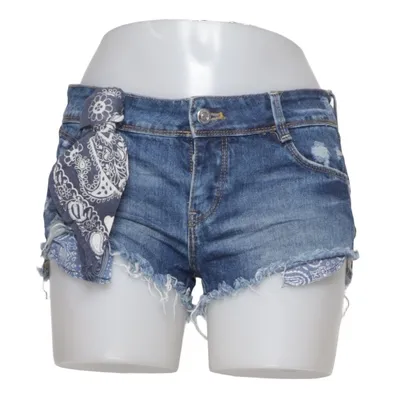 Denim shorts (Blue) from Zara Trafaluc Cotton