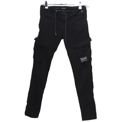 Cargo broek (WILLY PA BLACK) van Deeluxe Katoen, Elastaan, Polyester