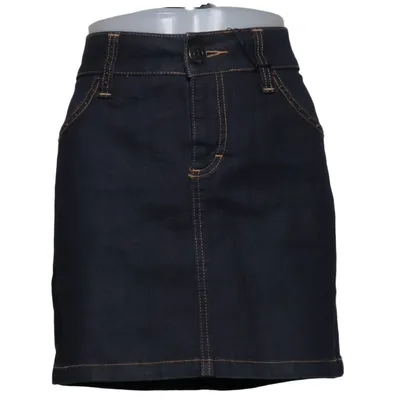 Jupe en jean (Bleu) de Flash Jeans Coton, Élasthane