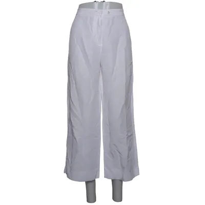 Palazzo pants (White) from Mergler Cupro, Linen