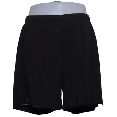 Short de sport (Noir) de Lululemon Élasthane, Polyester recyclé