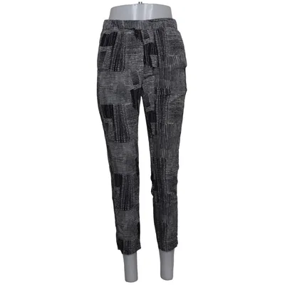 Pants (Black, White) from WERA Stockholm Silk