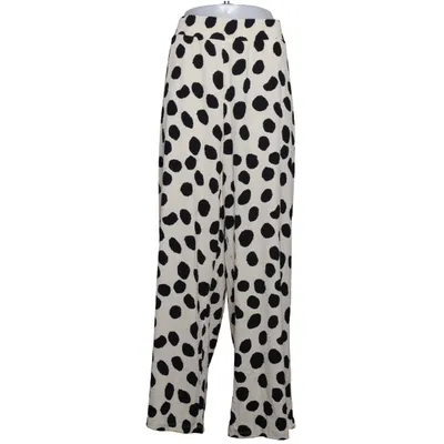 Palazzobyxor (Beige, Svart) från Bonprix Elastan, Polyester